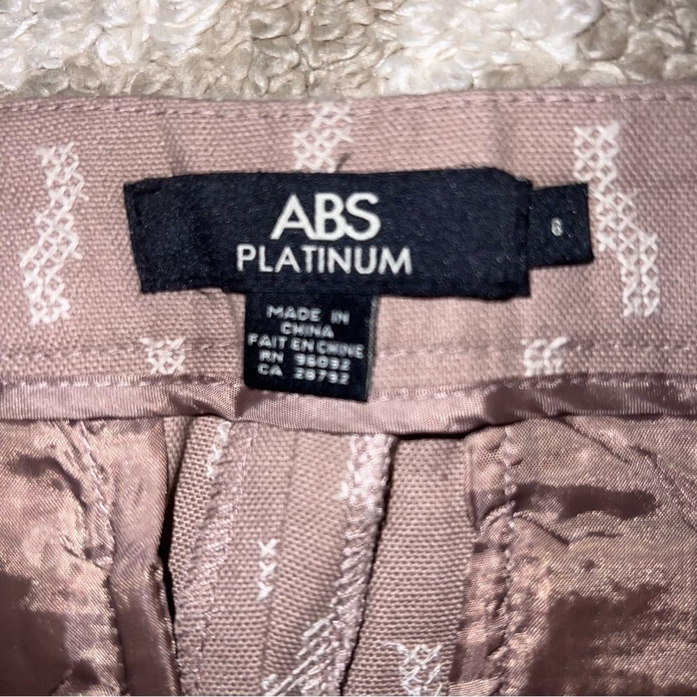ABS Platinum shorts size 8 - Picture 3 of 3